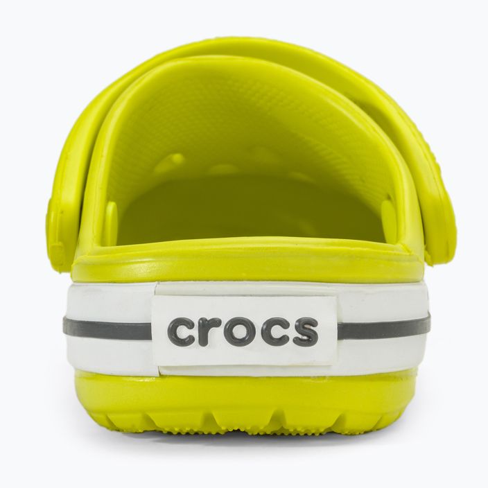 Papuci pentru copii Crocs Crocband Clog citrus/grey 7