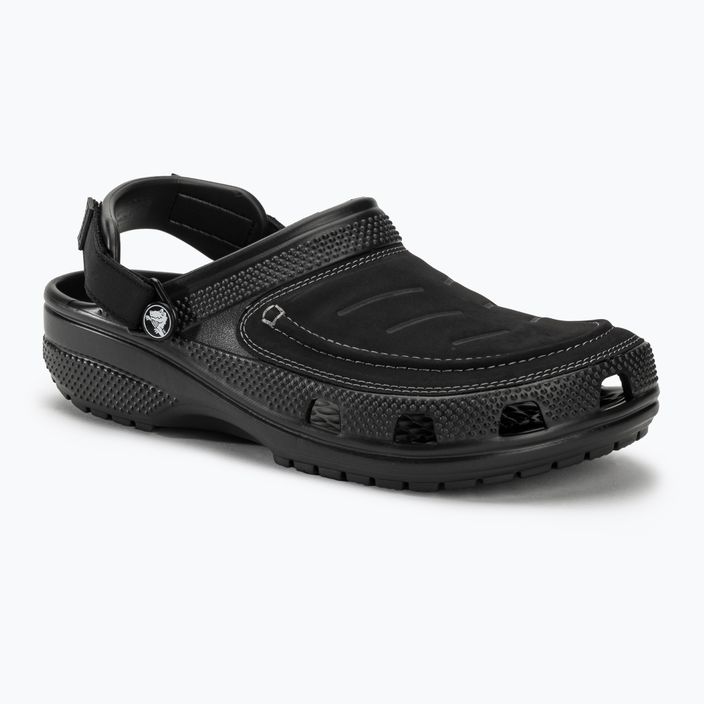 Papuci pentru bărbați Crocs Yukon Vista II LR Clog black/slate grey 2