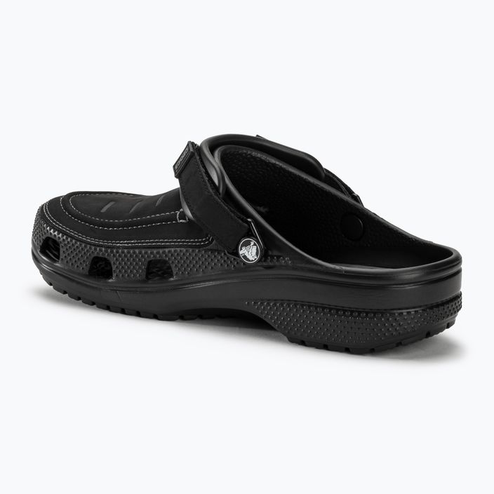 Papuci pentru bărbați Crocs Yukon Vista II LR Clog black/slate grey 4