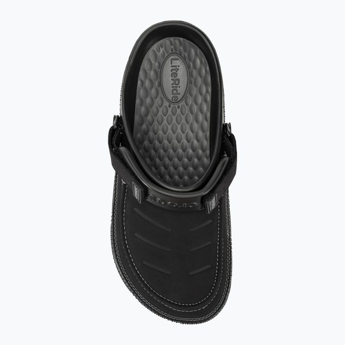 Papuci pentru bărbați Crocs Yukon Vista II LR Clog black/slate grey 7