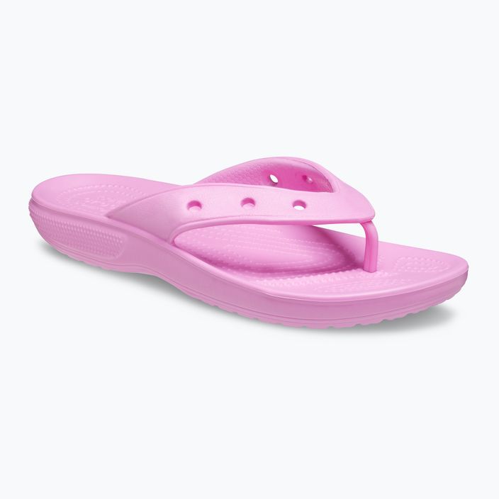 Crocs Classic Crocs Flip Pink 207713-6SW Flip Flops 9
