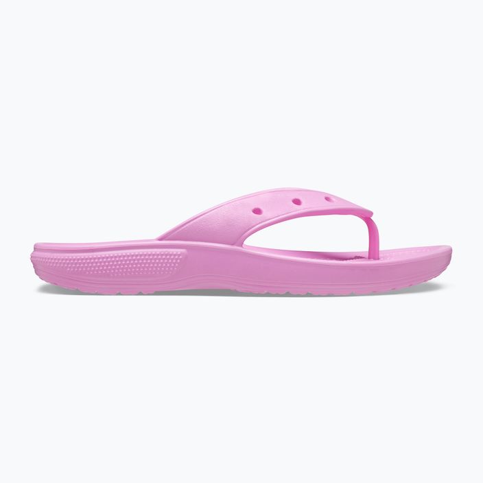 Crocs Classic Crocs Flip Pink 207713-6SW Flip Flops 10