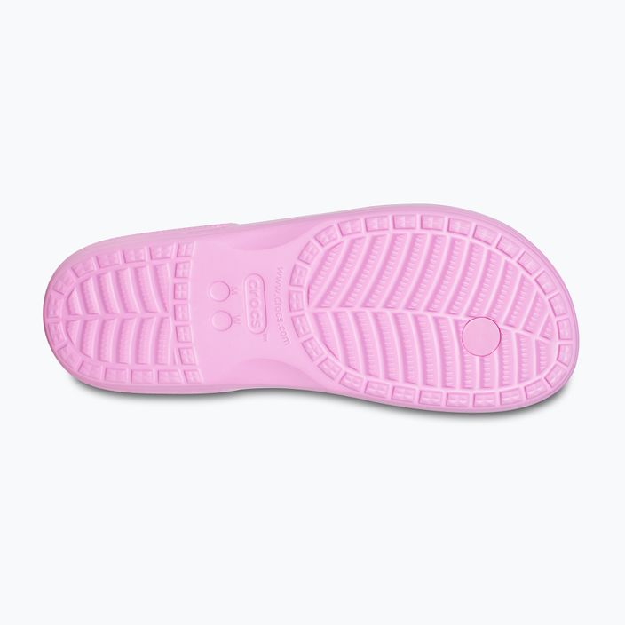 Crocs Classic Crocs Flip Pink 207713-6SW Flip Flops 12