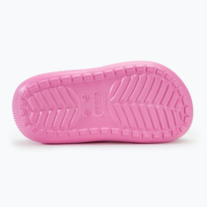 Crocs Cutie Crush flip-flops pentru copii taffy pink 5