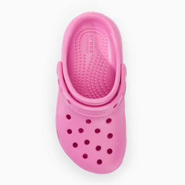 Crocs Cutie Crush flip-flops pentru copii taffy pink 6