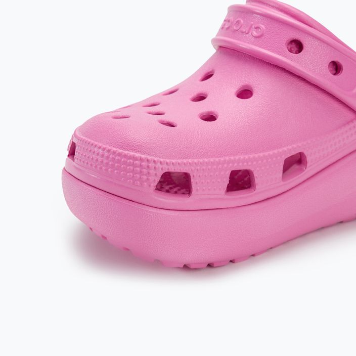Crocs Cutie Crush flip-flops pentru copii taffy pink 8