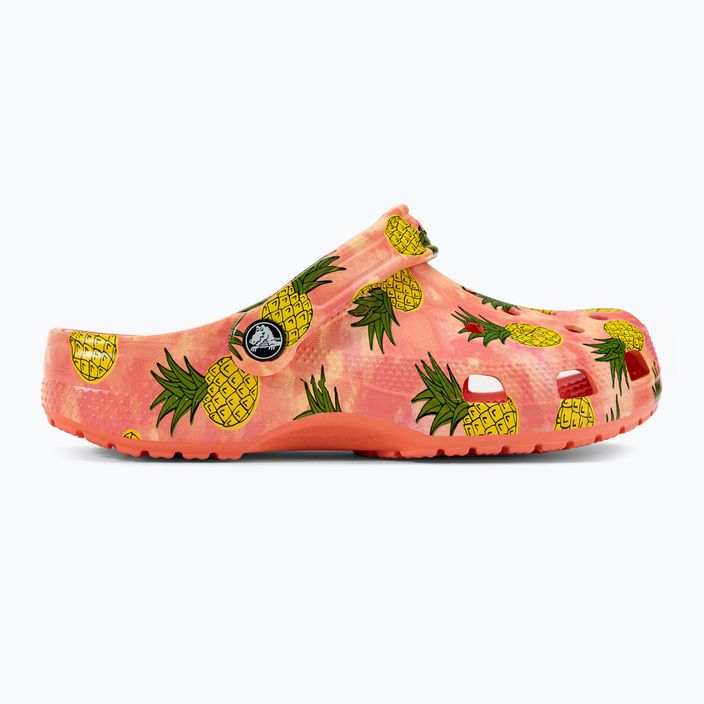 Șlapi Crocs Classic Retro Resort Clog portocaliu 207849-83F flip flop 3