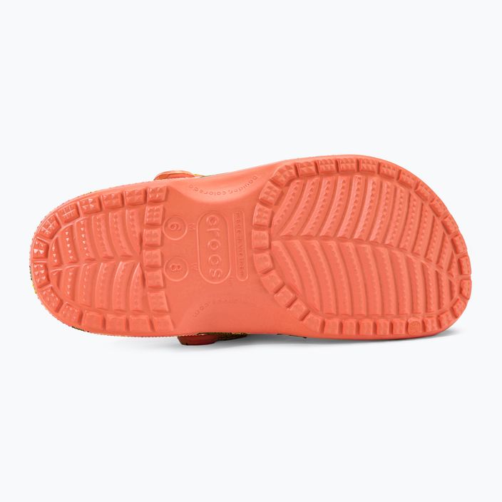 Șlapi Crocs Classic Retro Resort Clog portocaliu 207849-83F flip flop 6