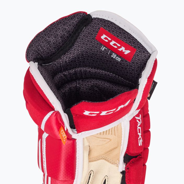 Mănuși de hochei CCM Tacks 4R Pro2 SR red 4