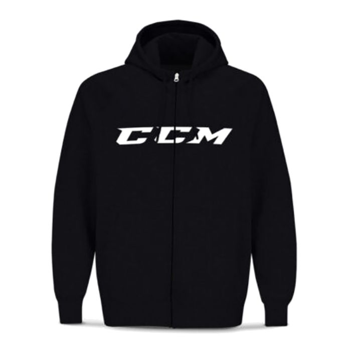 Bluză pentru bărbați CCM CVC SR Full Zip SR black 2