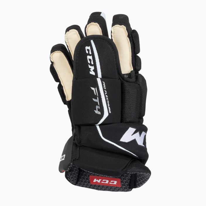 Mănuși de hochei CCM JetSpeed FT4 SR black/white 3