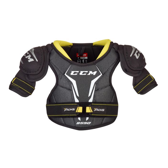 Pieptar de hochei pentru copii CCM Tacks 9550 JR black/green 2