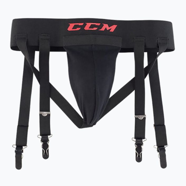 Suspensor de portar pentru copii CCM Jock Combo JR black