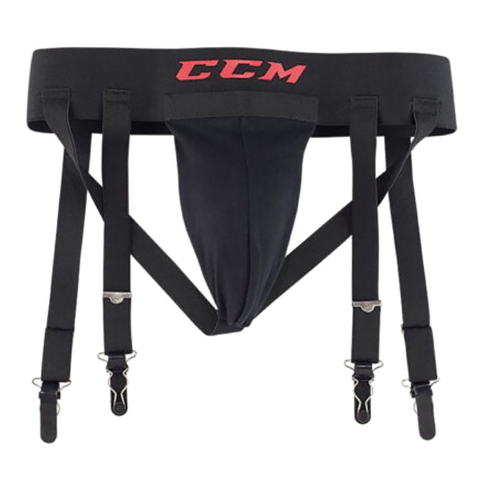 Suspensor de portar pentru copii CCM Jock Combo JR black 2