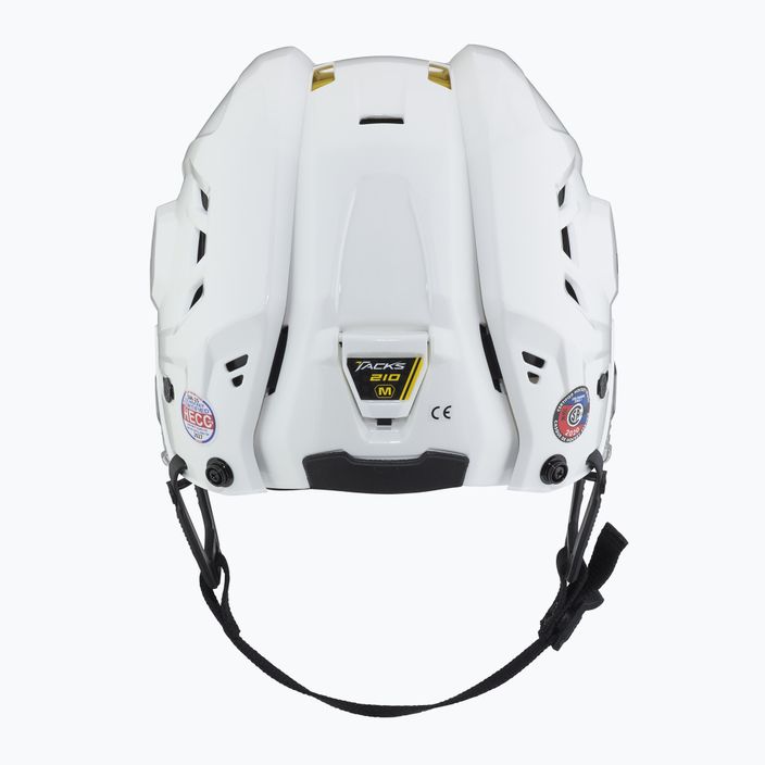 Cască de hochei CCM Tacks 210 Combo white 4