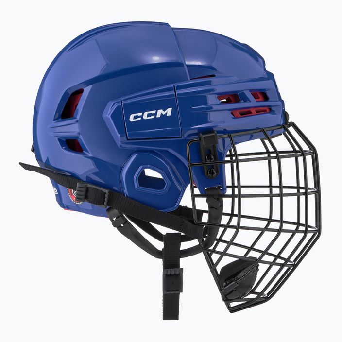 Cască de hochei CCM Tacks 70 Combo royal 3