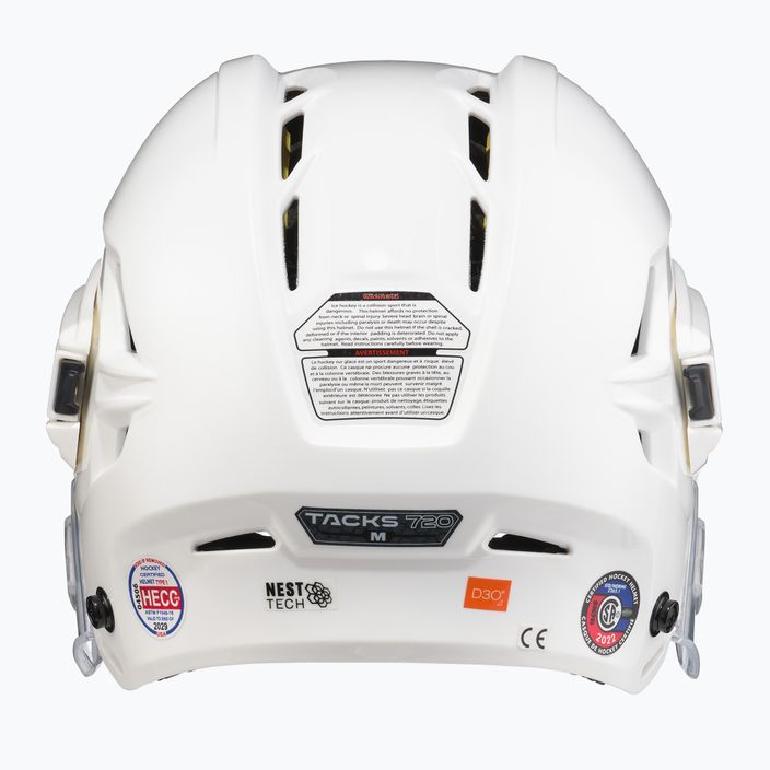 Cască de hochei CCM Tacks 720 white 4