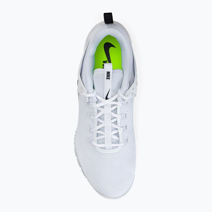 Bărbați pantofi de volei Nike Air Zoom Hyperace 2 alb și negru AR5281-101 6