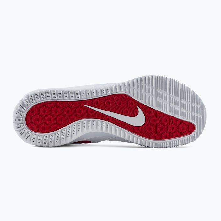 Bărbați pantofi de volei Nike Air Zoom Hyperace 2 alb și roșu AR5281-106 5