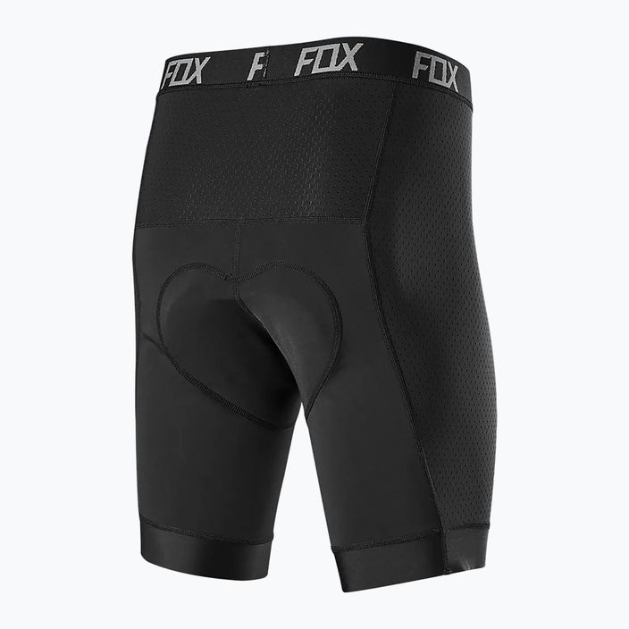 Pantaloni scurți de ciclism pentru bărbați FOX Tecbase Liner negru 25314_001 2