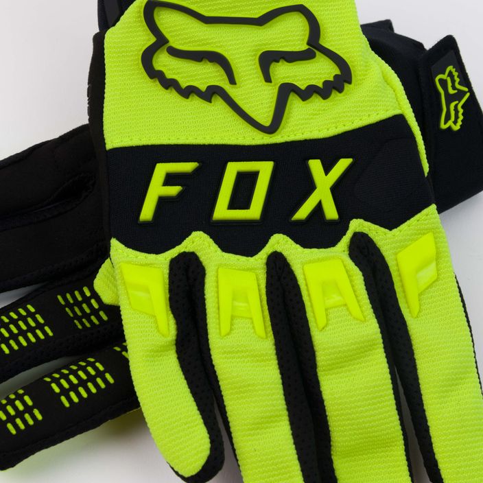 Mănuși de ciclism pentru bărbați FOX Dirtpaw galben 25796 4