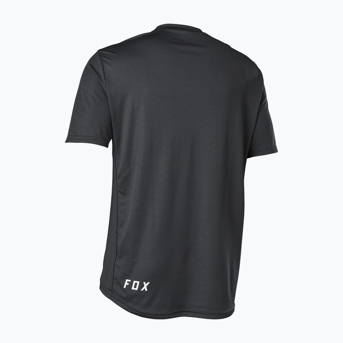 FOX Ranger SS tricou de ciclism pentru bărbați negru 28874 2
