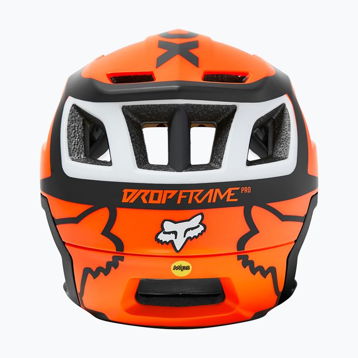 Cască de bicicletă FOX Dropframe Pro Dvide portocaliu-negru 29396 11