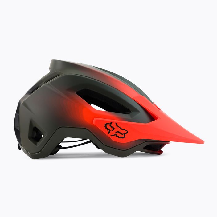 Cască de bicicletă FOX Speedframe Pro Fade verde-portocaliu 29463_099_L 3