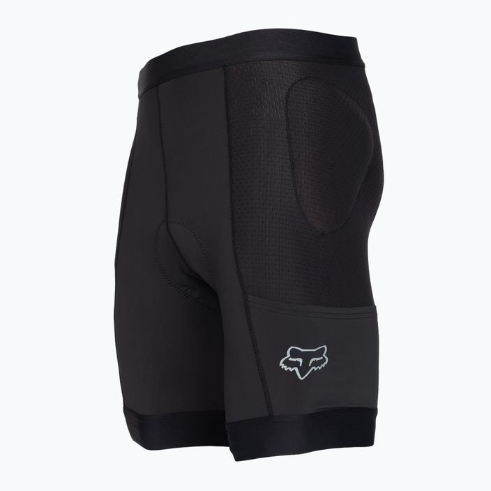 Pantaloni scurți de ciclism pentru bărbați Fox Racing Baseframe Pro cu protecții negru 30092_001 3