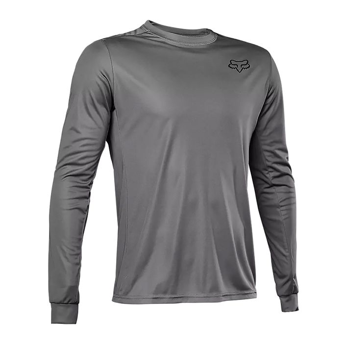 FOX Ranger Font LS tricou de ciclism pentru bărbați gri 30101_300_S 2