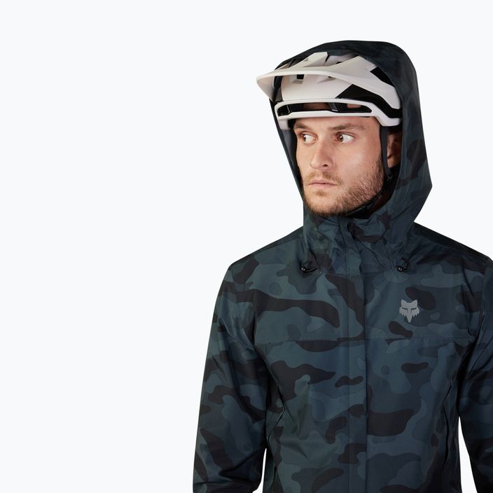 Jachetă de ciclism pentru bărbați Fox Racing Ranger 2.5L Water negru camuflaj negru 5