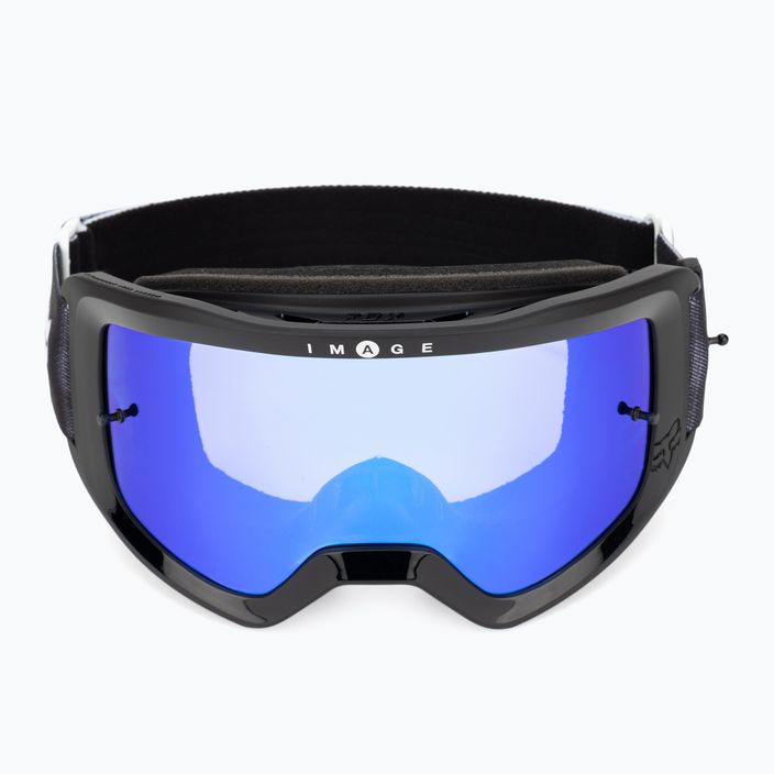 Ochelari de ciclism + sticlă Fox Racing Main Kozmik negru / albastru / fum 30426_013_OS 2