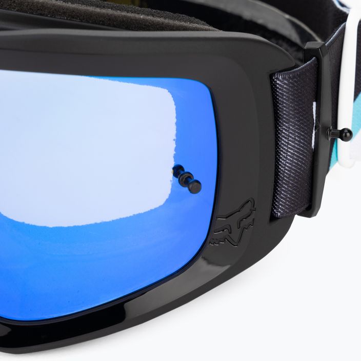 Ochelari de ciclism + sticlă Fox Racing Main Kozmik negru / albastru / fum 30426_013_OS 5