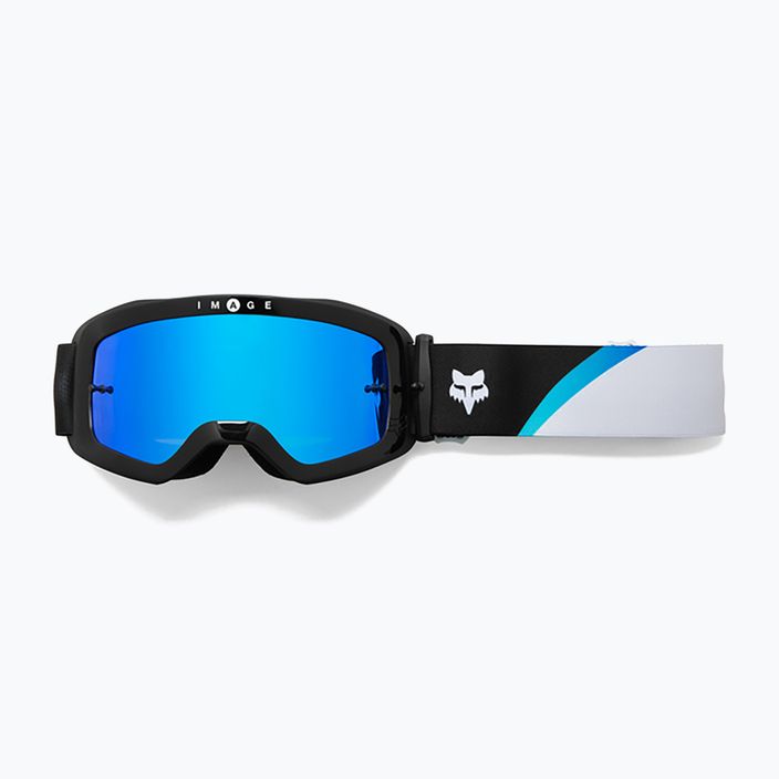 Ochelari de ciclism + sticlă Fox Racing Main Kozmik negru / albastru / fum 30426_013_OS 7