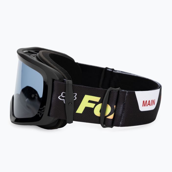 Ochelari de ciclism + sticlă Fox Racing Main Statk negru / roșu / fum 30427_017_OS 4