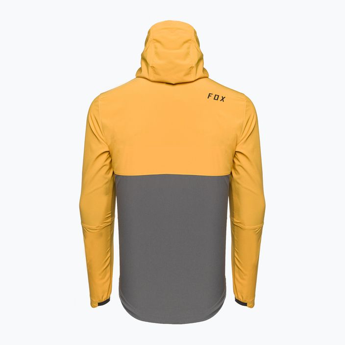 Jachetă de ciclism pentru bărbați Fox Racing Ranger Wind Pullover galben-gri 31038_496 2