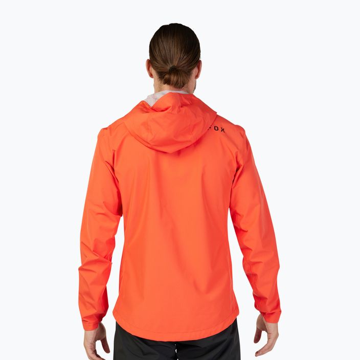 Jachetă de ciclism Fox Racing Ranger 2.5L Water orange flame pentru bărbați 2