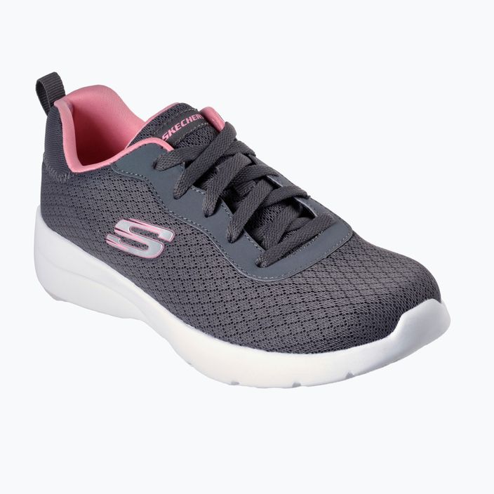 Pantofi de antrenament pentru femei SKECHERS Dynamight 2.0 Eye To Eye cărbune/coral 7