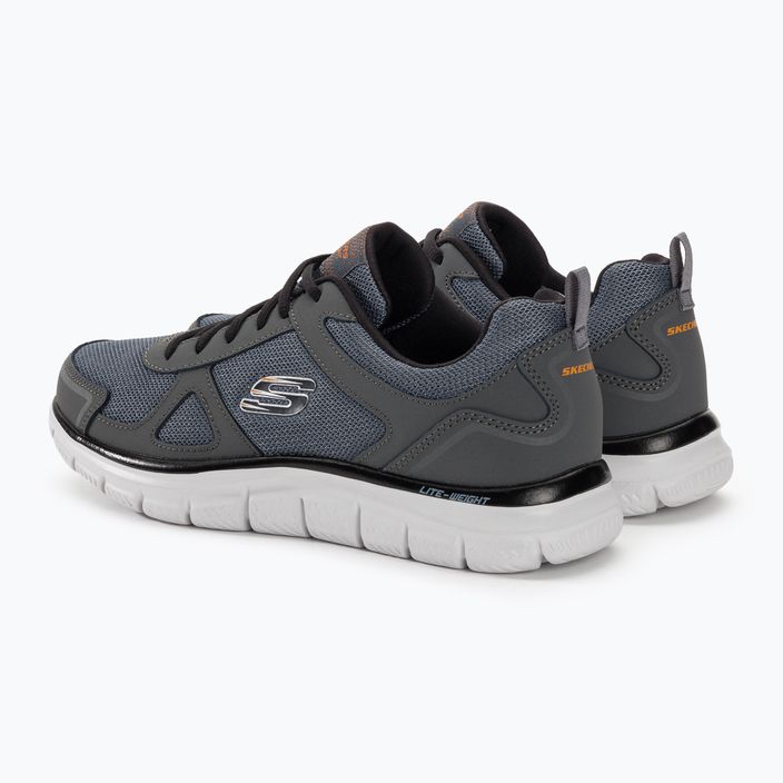 SKECHERS Track Scrolic pantofi de antrenament pentru bărbați cărbune/negru 3