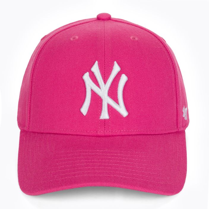 47 Brand MLB MLB New York Yankees MVP SNAPBACK magenta șapcă de baseball magenta 4