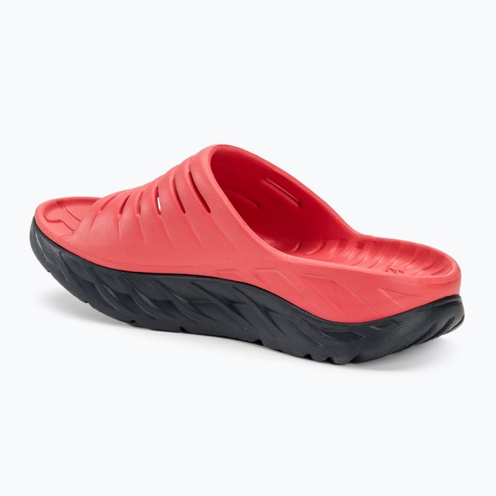 Papuci pentru femei HOKA Ora Recovery Slide 2 ebony/ember glow 3