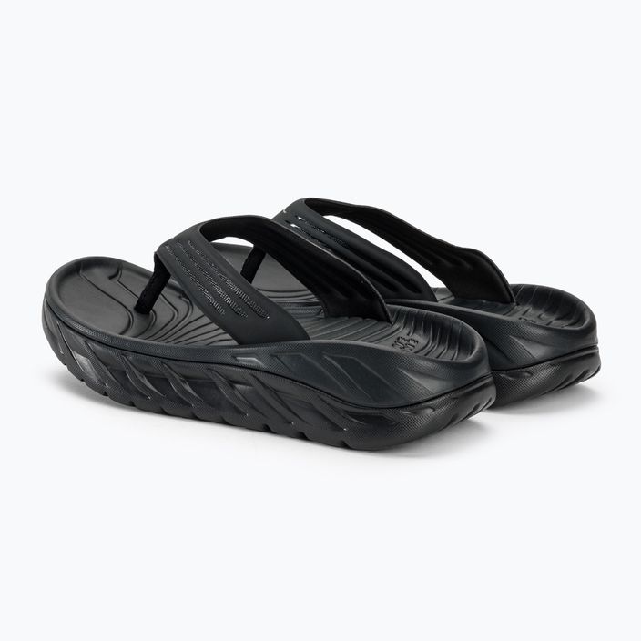 Papuci pentru bărbați  HOKA ORA Recovery Flip black/dark gull gray 4