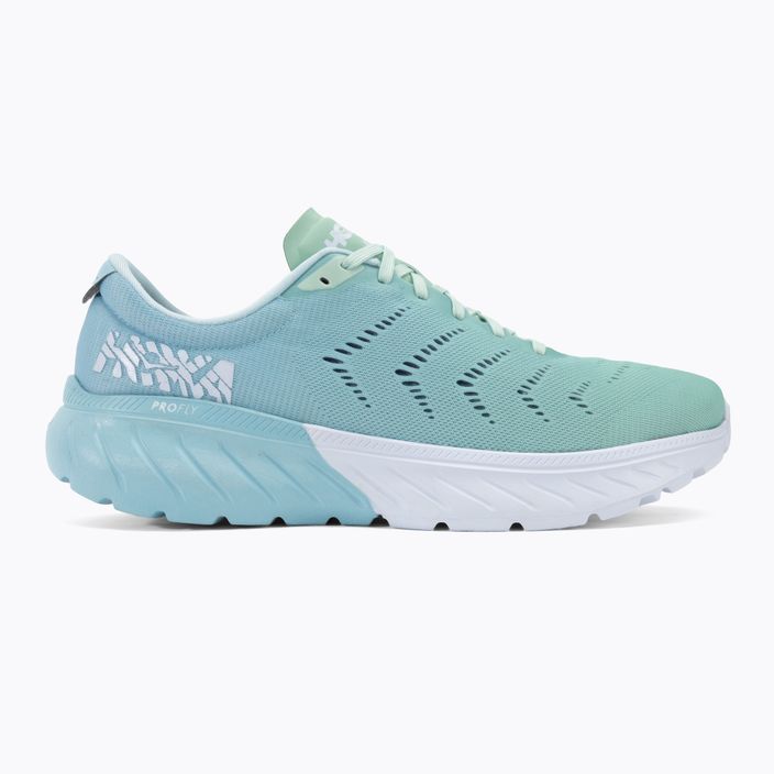 Pantofi de alergare pentru femei HOKA Mach 2 aquamarine/lichen 2