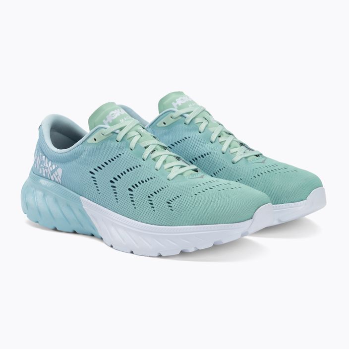 Pantofi de alergare pentru femei HOKA Mach 2 aquamarine/lichen 4