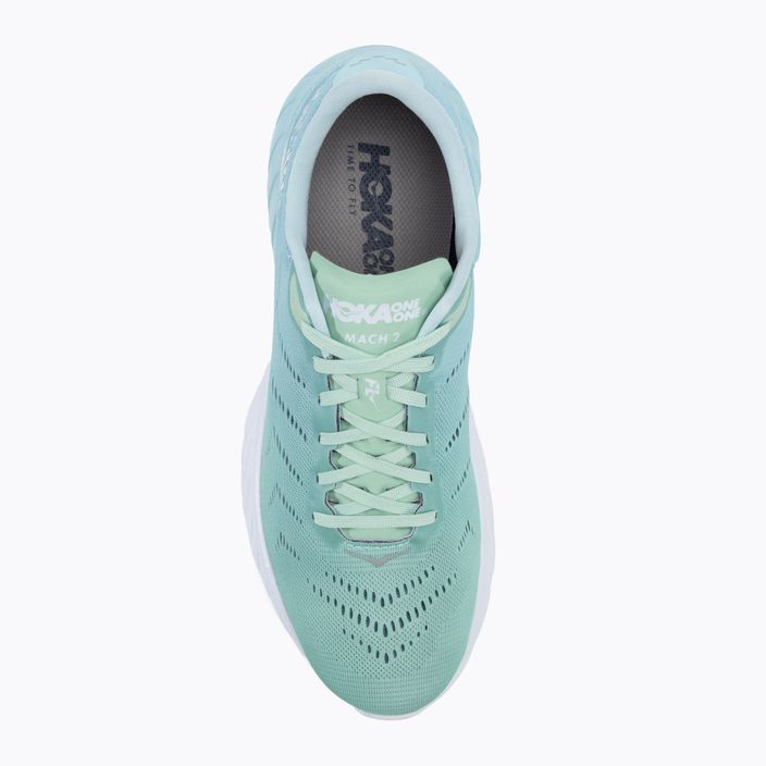 Pantofi de alergare pentru femei HOKA Mach 2 aquamarine/lichen 6