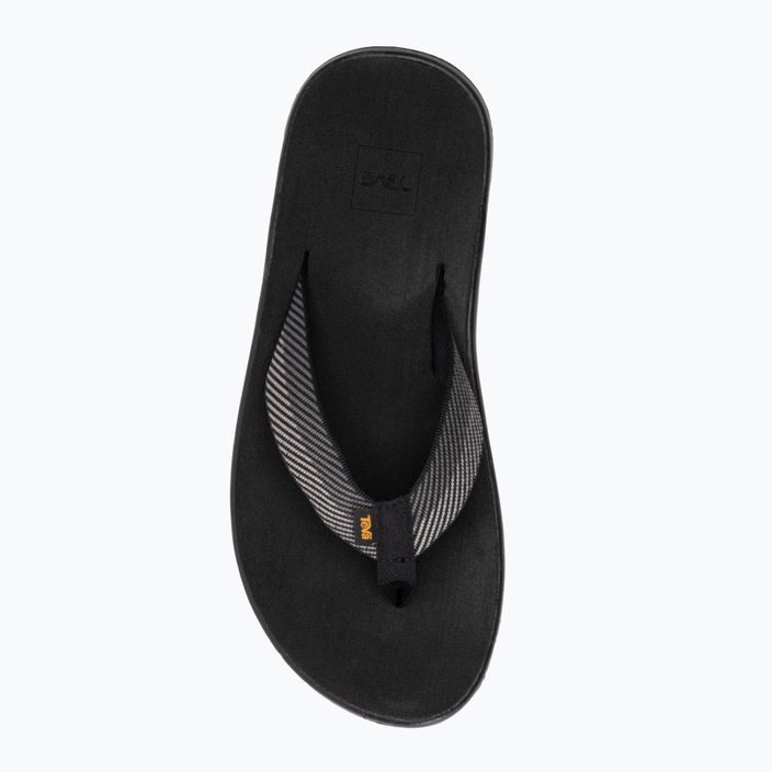 Papuci pentru bărbați Teva Voya Flip vori black gray 5