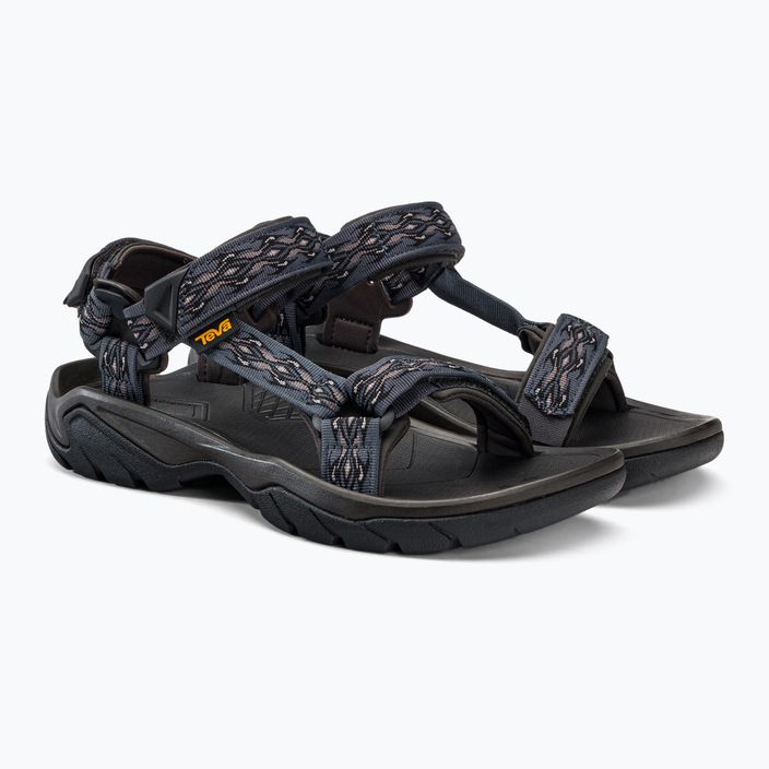 Sandale turistice pentru bărbați Teva Terra Fi 5 Universal negru-bleumarin 1102456 4