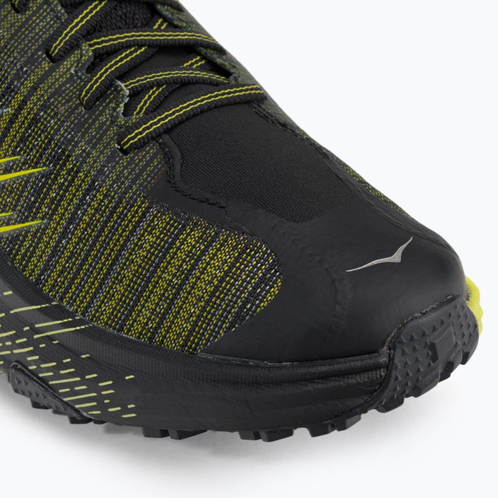 Pantofi de alergare pentru femei HOKA Evo Speedgoat negru/galben 1111430-CIB 9