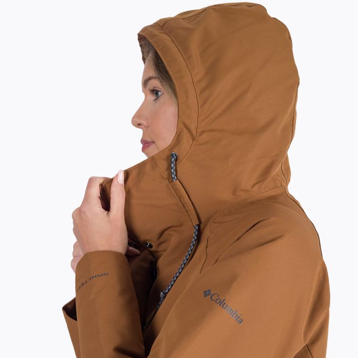 Columbia jachetă de puf South Canyon Sherpa Lined pentru femei maro 1859842 5