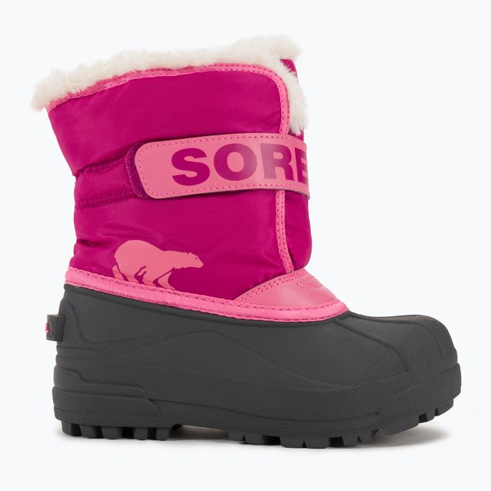 Ghete junior Sorel Snow Commander tropic pink/deep blush 2
